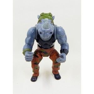 TMNT Rocksteady Rhino 1988 Mirage Studios Playmates Action Figure Turtle